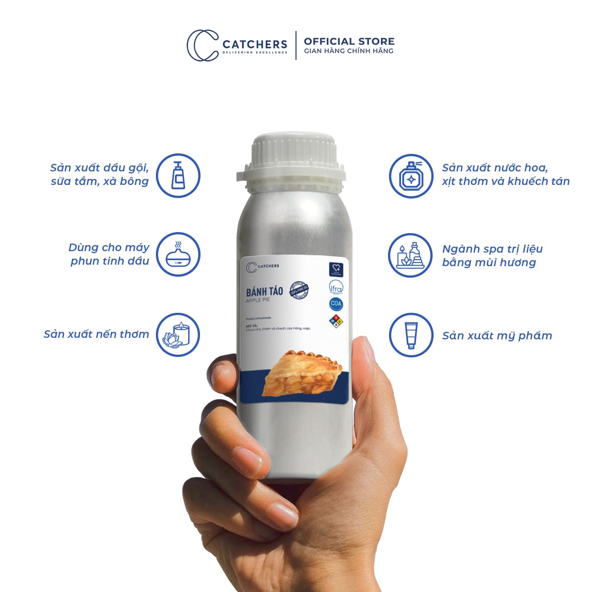 Công dụng của Tinh dầu Bánh Táo