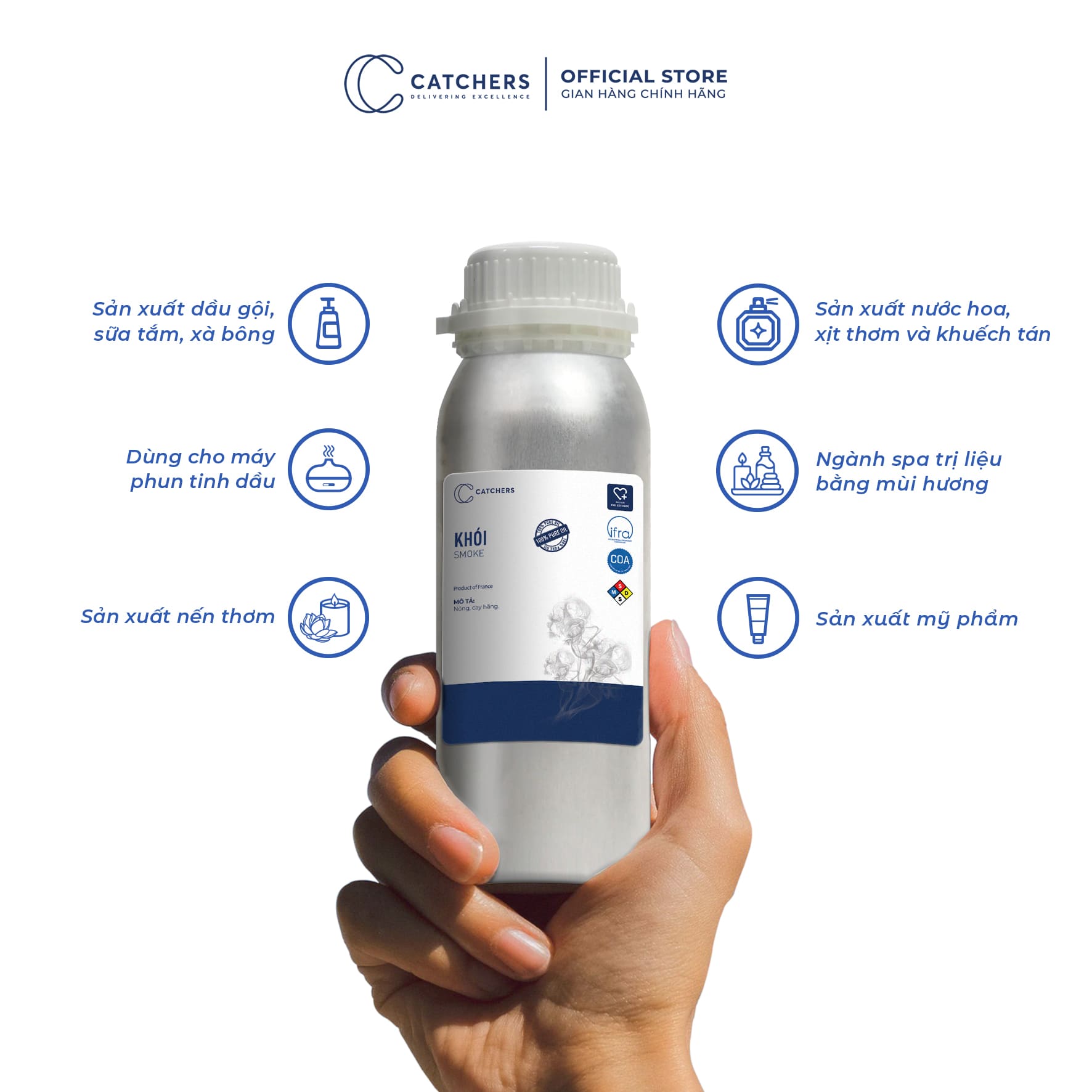 Công dụng của Tinh dầu Khói