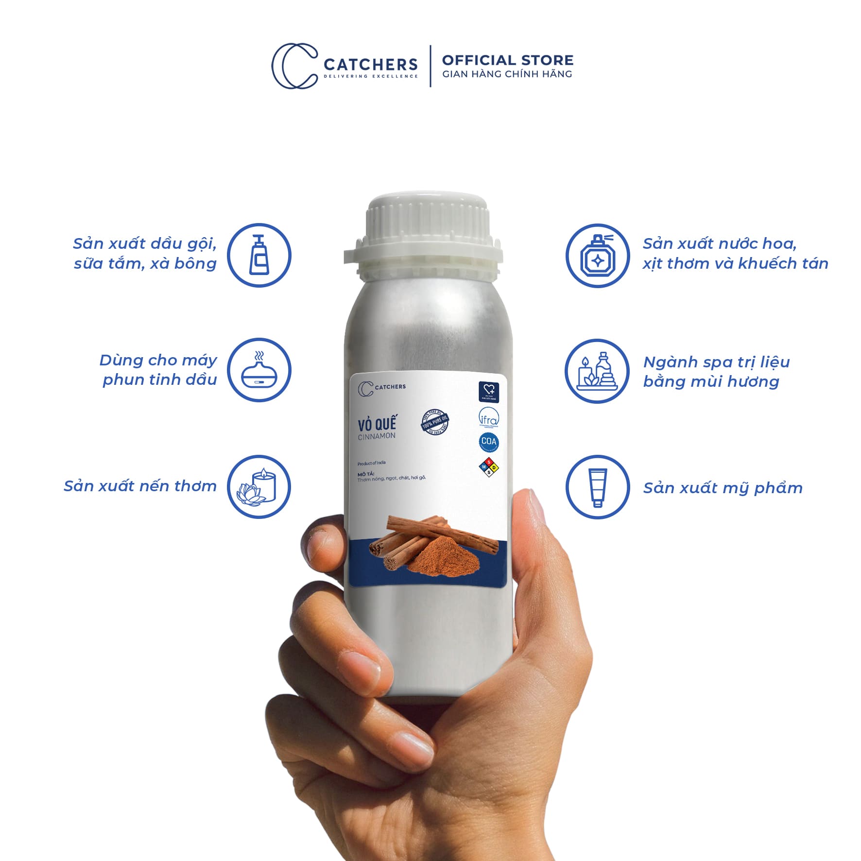 Công dụng của Tinh dầu Vỏ Quế