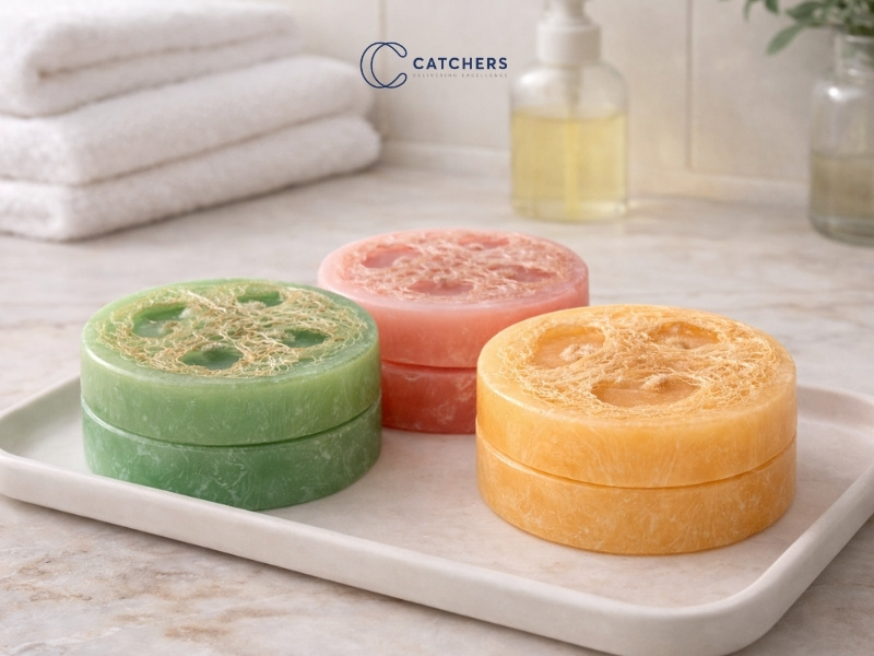 gia công xà bông xơ mướp