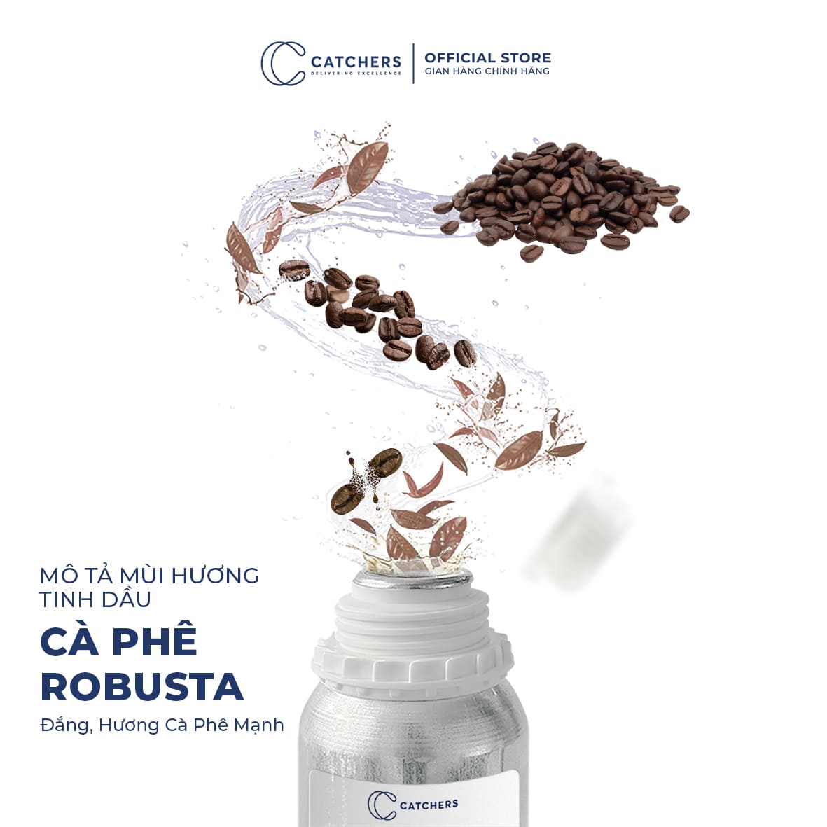 Mô tả mùi hương Tinh dầu Cà Phê Robusta
