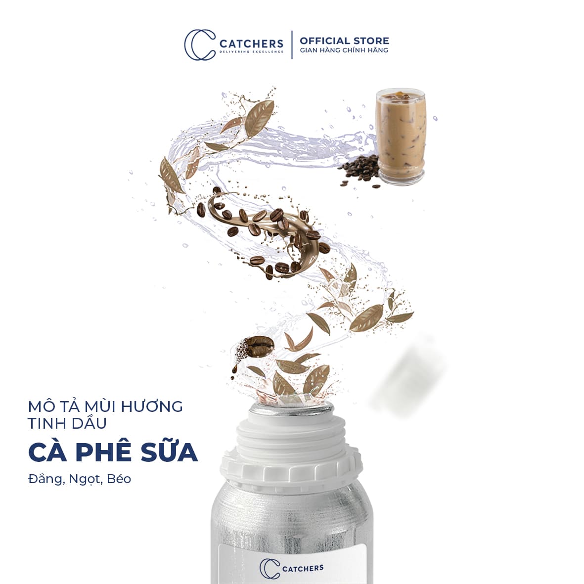 Mô tả mùi hương Tinh dầu Cà Phê Sữa