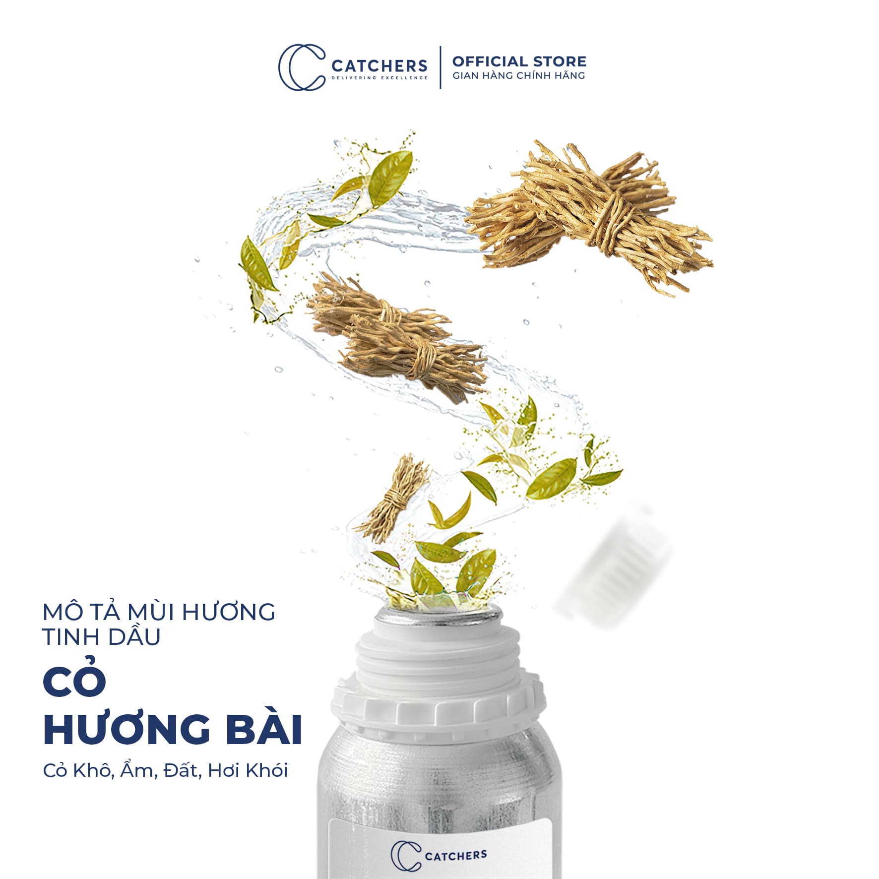 Mô tả mùi hương Tinh dầu Cỏ Hương Bài