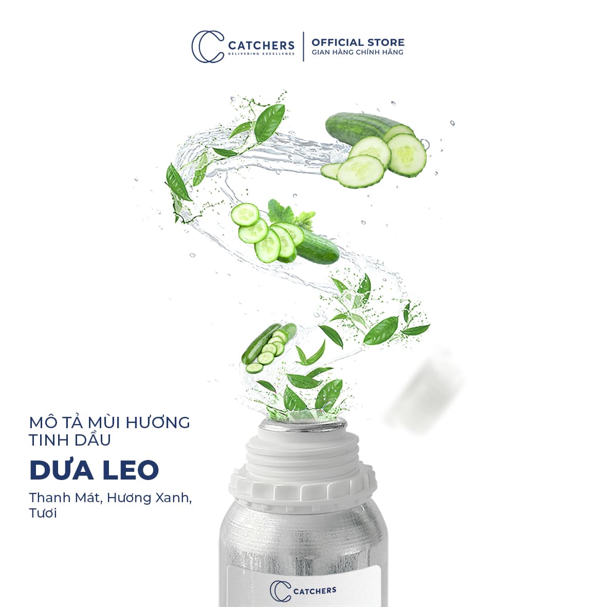 Mô tả mùi hương Tinh dầu Dưa Leo