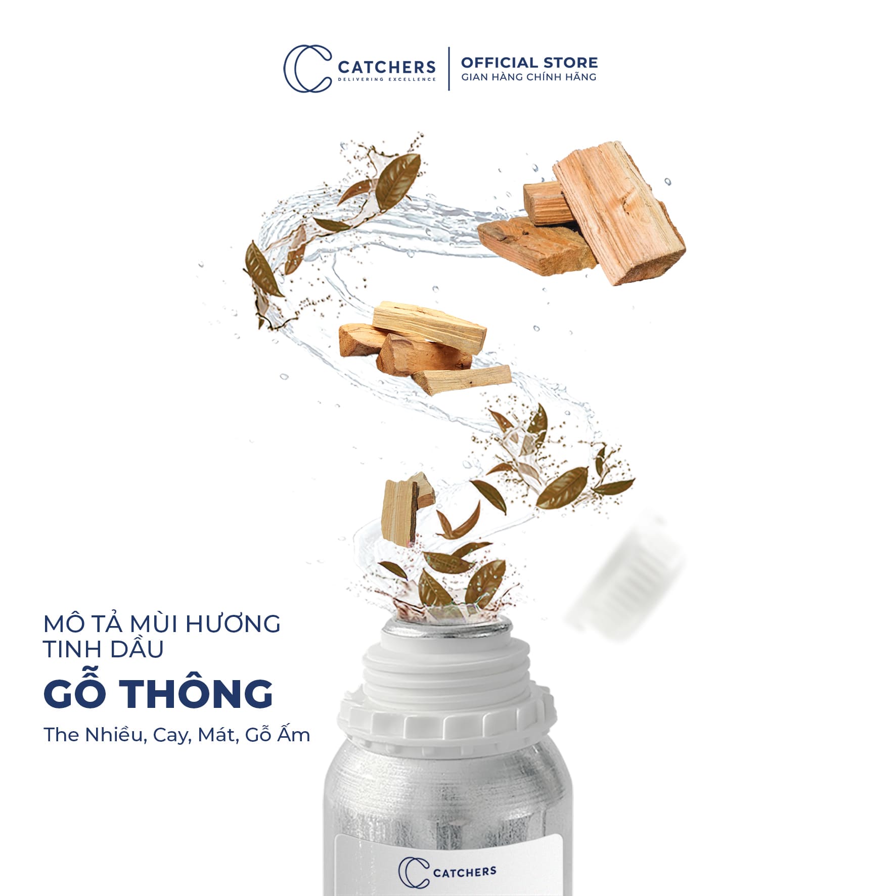 Mô tả mùi hương Tinh dầu Gỗ Thông