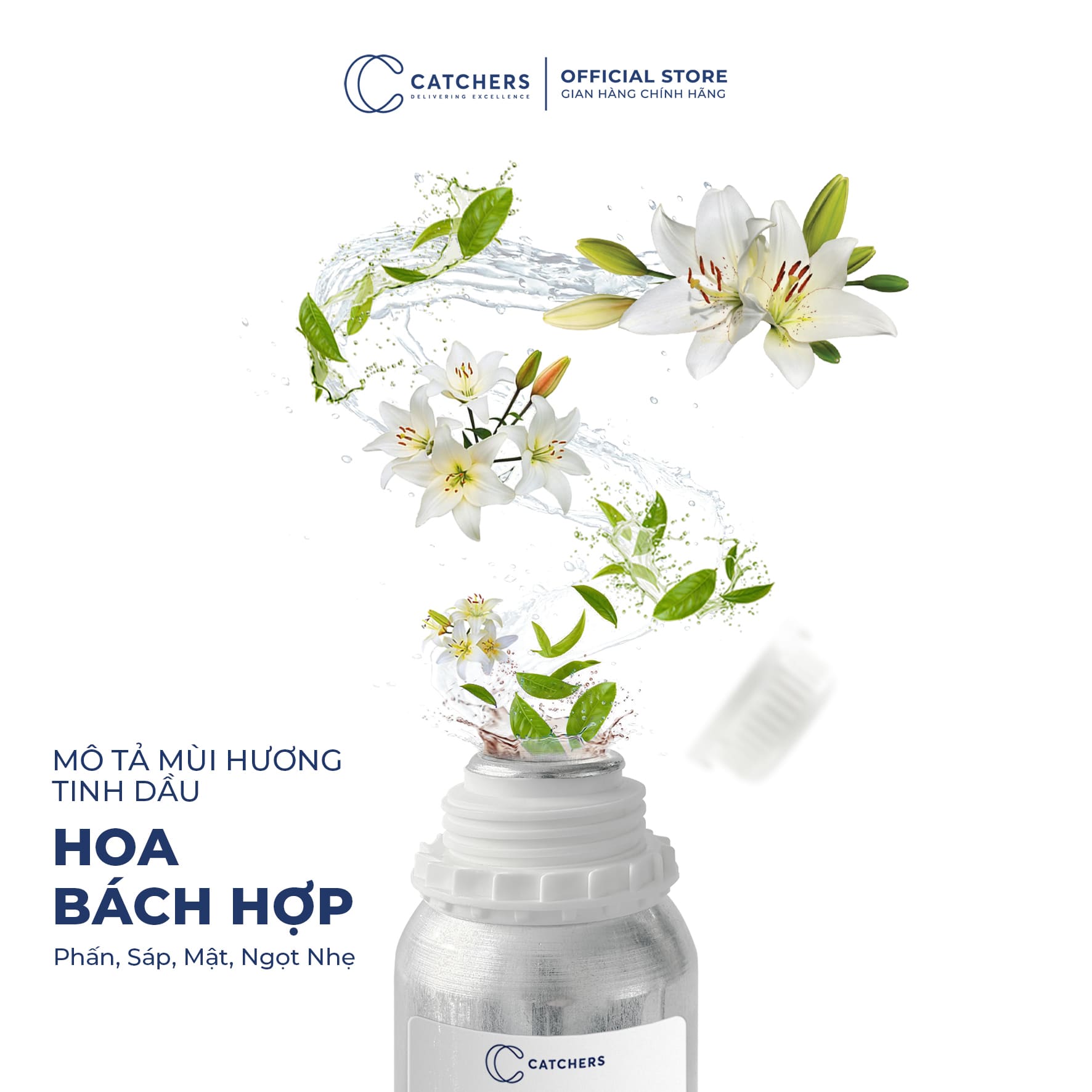 Mô tả mùi hương Tinh dầu Hoa Bách Hợp