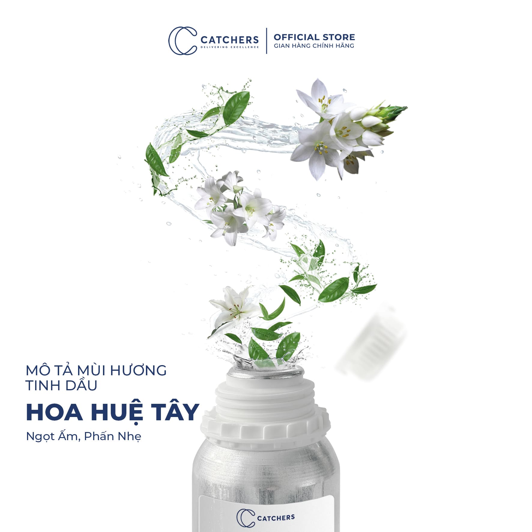 Mô tả mùi hương Tinh dầu Hoa Huệ Tây