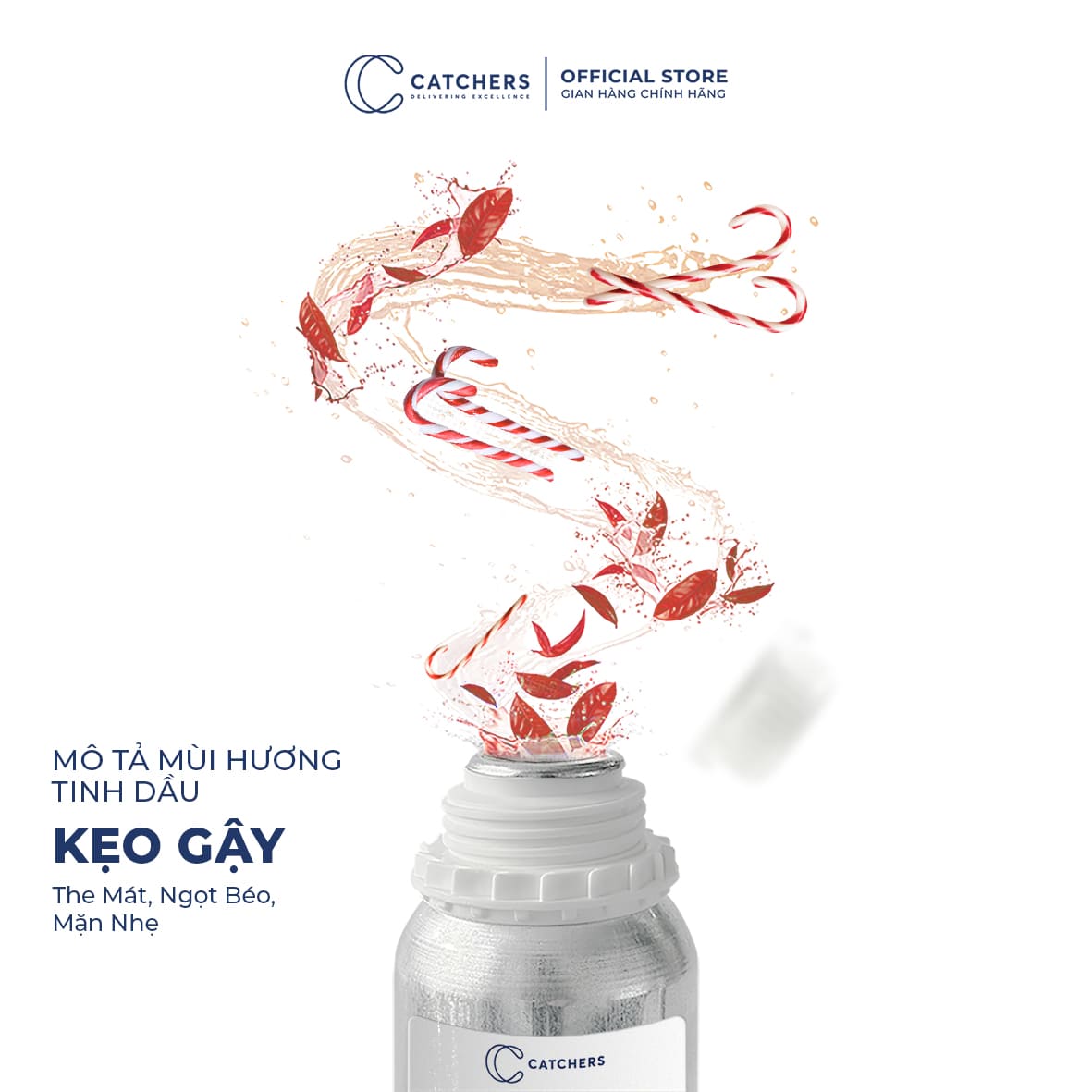 Mô tả mùi hương Tinh dầu Kẹo Gậy