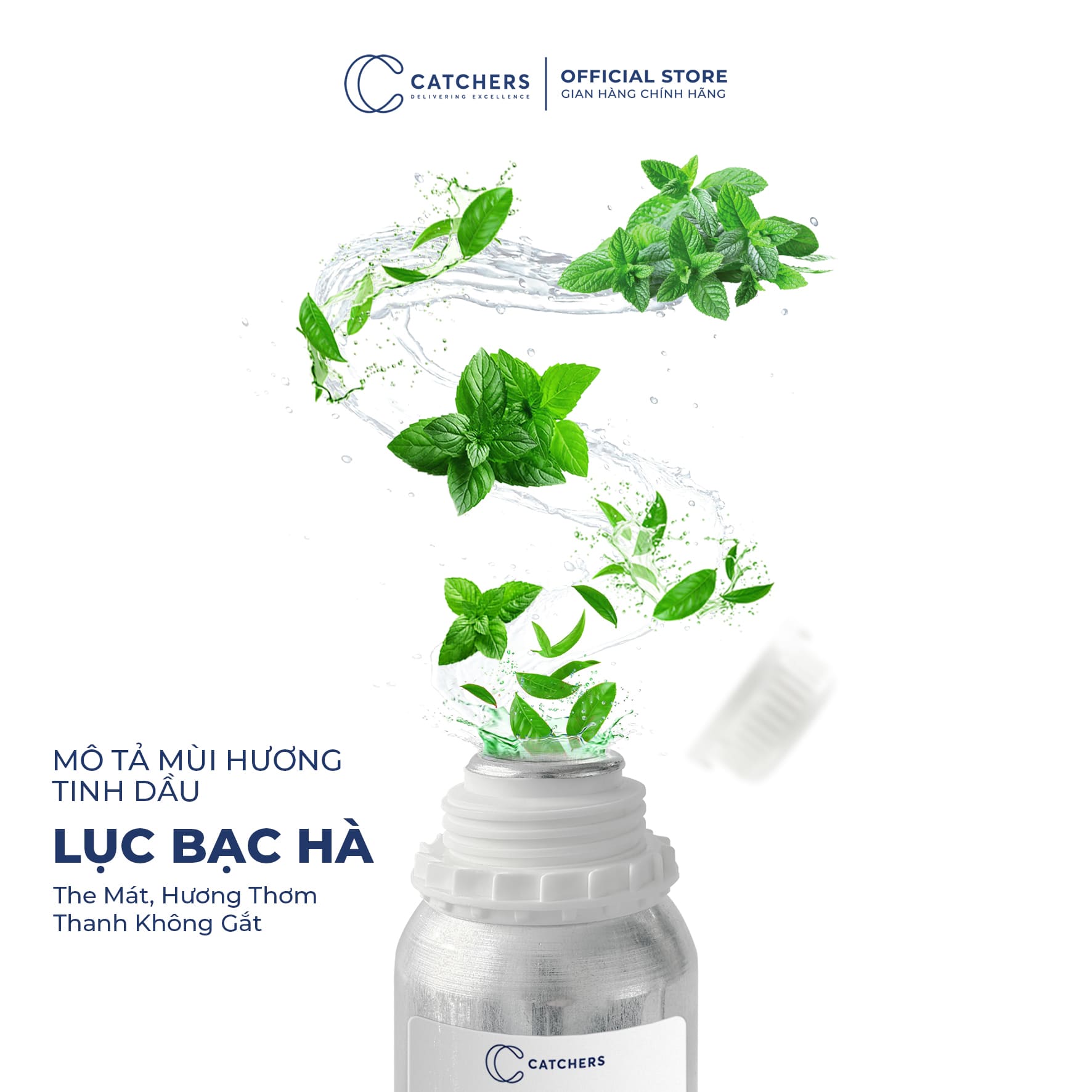Mô tả mùi hương Tinh dầu Bạc Lục Hà