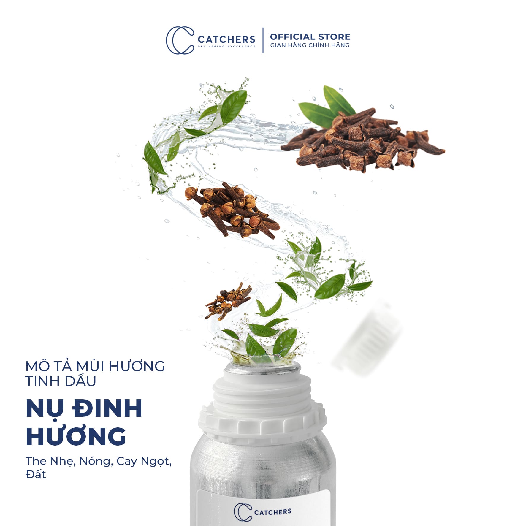 Mô tả mùi hương Tinh dầu Nụ Đinh Hương