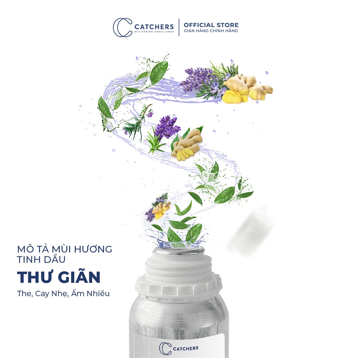Mô tả mùi hương Tinh dầu Thư Giãn