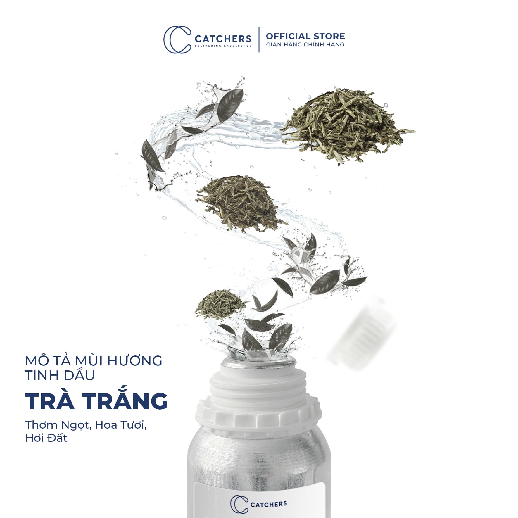 Mô tả mùi hương Tinh dầu Trà Trắng