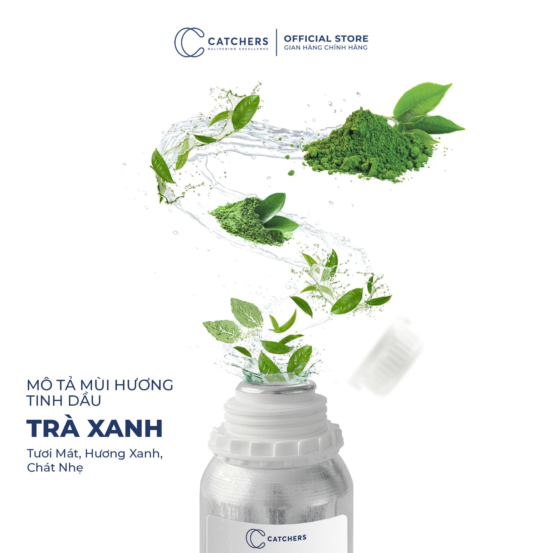 Mô tả mùi hương Tinh dầu Trà Xanh