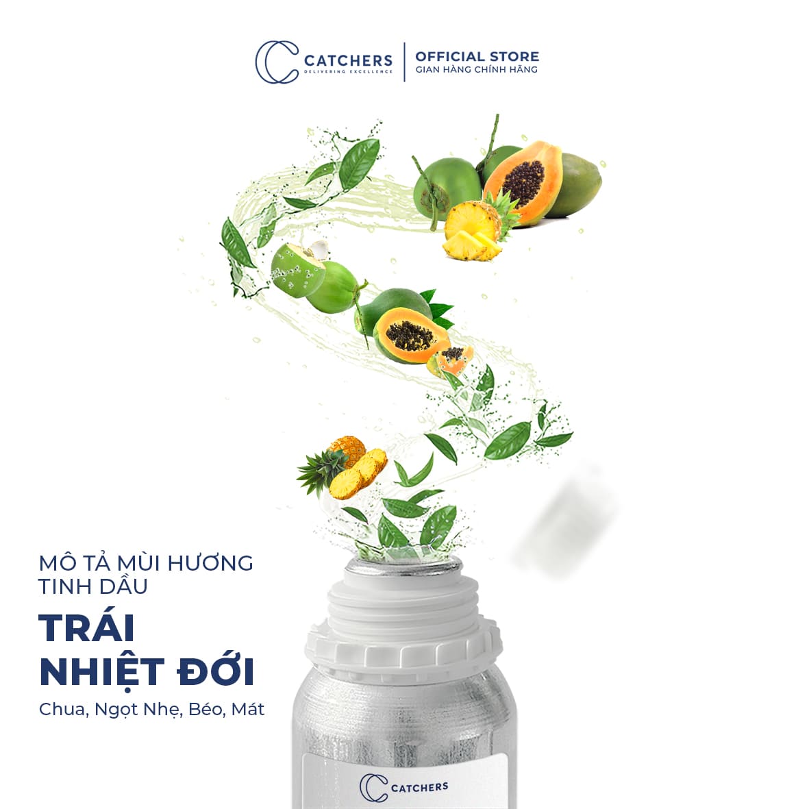 Mô tả mùi hương Tinh dầu Trái Nhiệt Đới