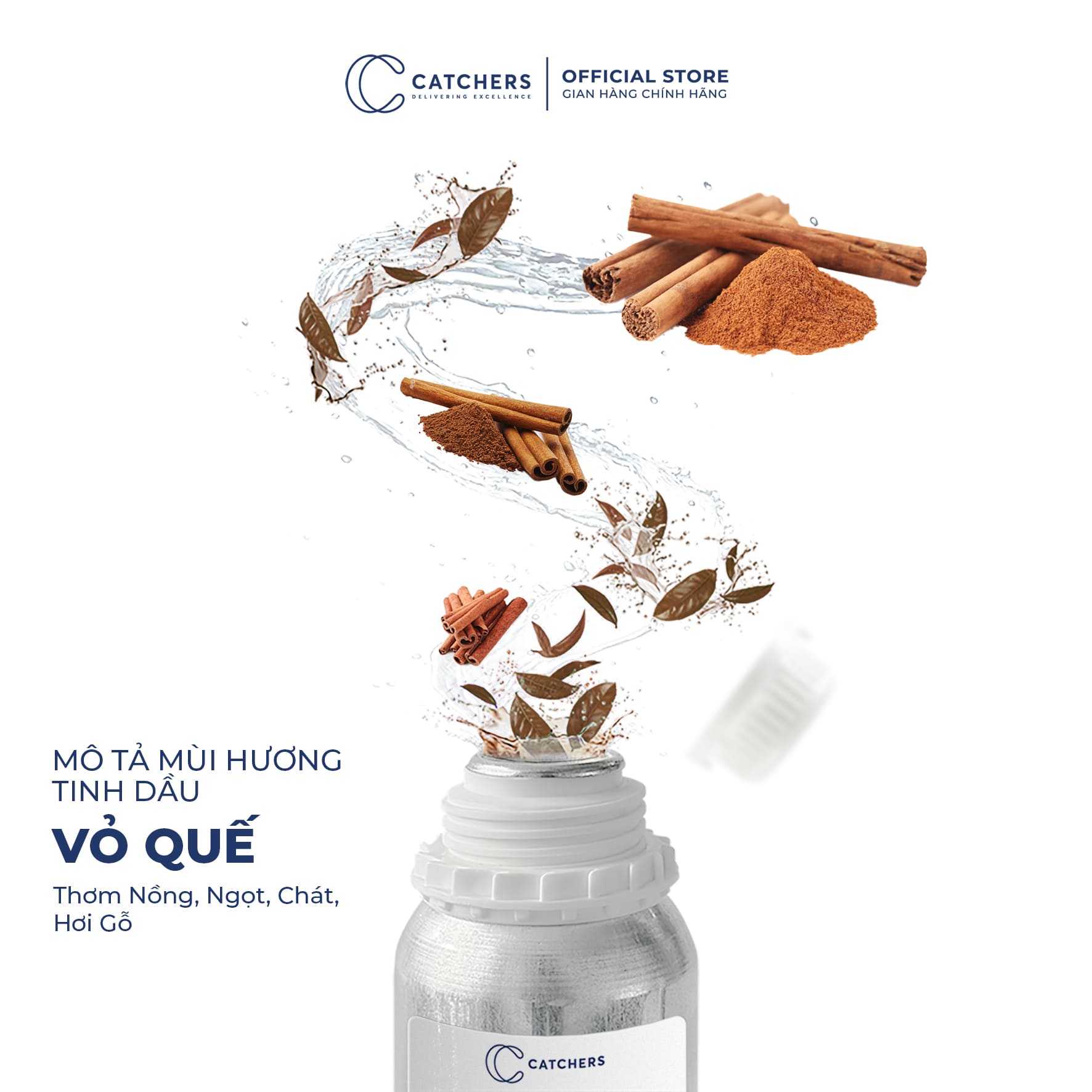Mô tả mùi hương Tinh dầu Vỏ Quế