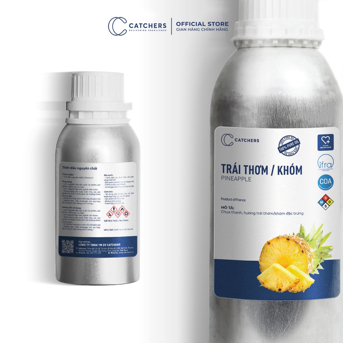 Ảnh cận cảnh Tinh dầu Khuếch Tán Trái Thơm/ Khóm