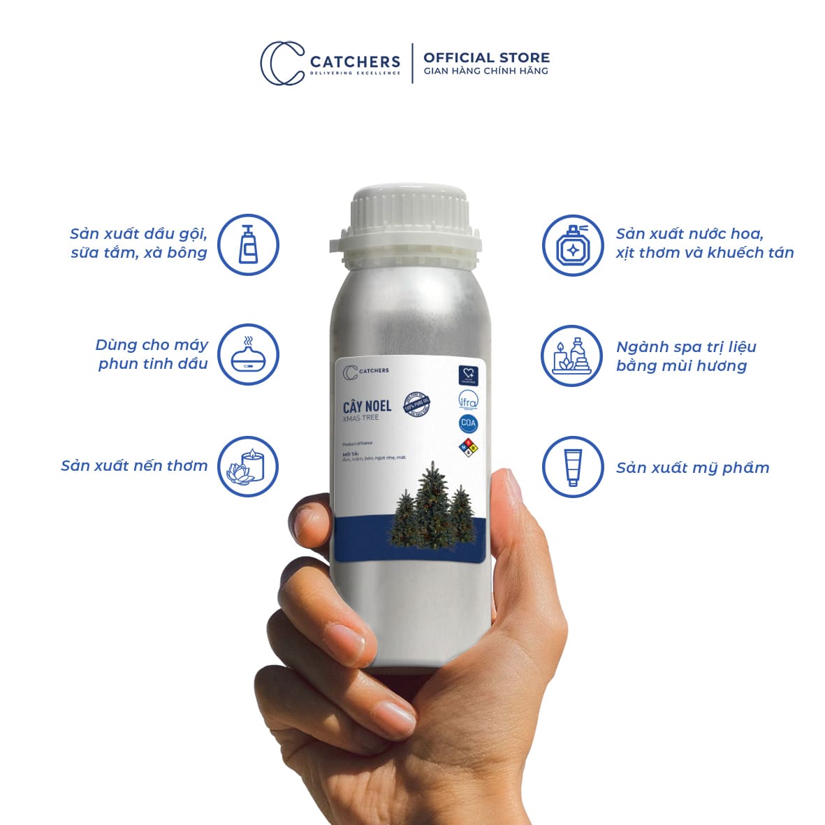 Công dụng của Tinh dầu Cây Noel