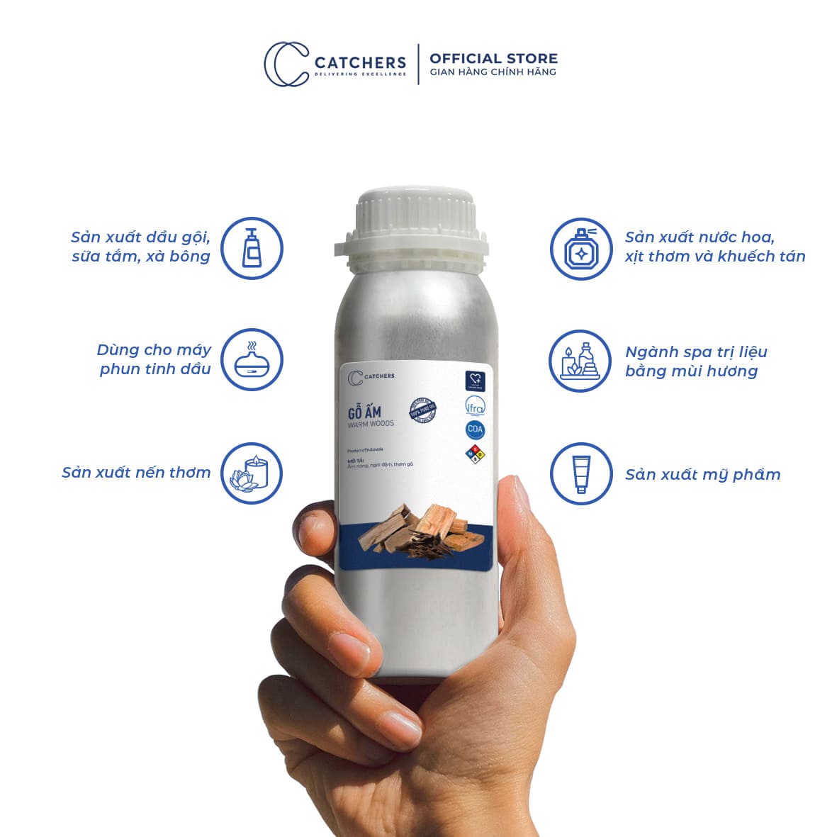 Công dụng của Tinh Dầu Khuếch Tán Gỗ Ấm