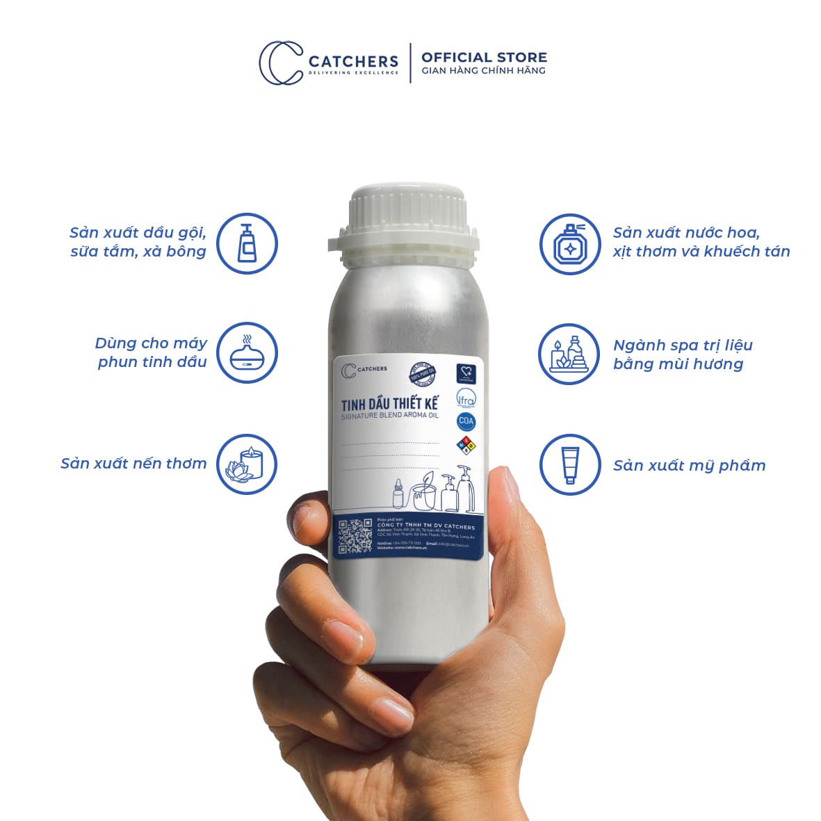 Công dụng của Tinh dầu Khuếch Tán Thiết Kế