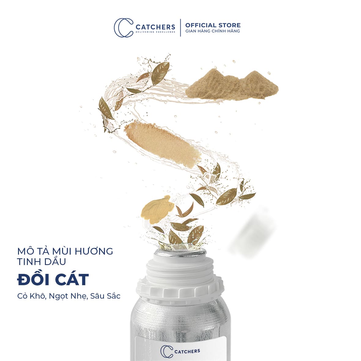 Mô tả mùi hương Tinh dầu Đồi Cát