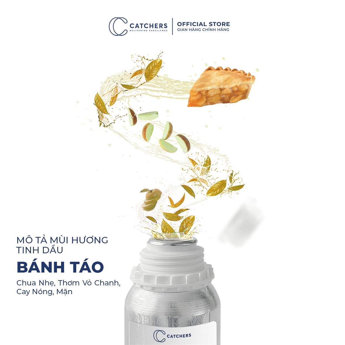 Mô tả mùi hương Tinh dầu Khuếch Tán Bánh Táo