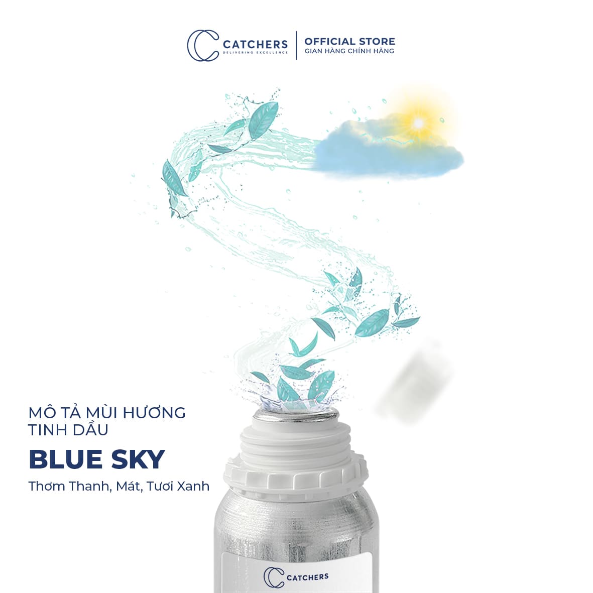 Mô tả mùi hương Tinh Dầu Khuếch Tán Blue Sky