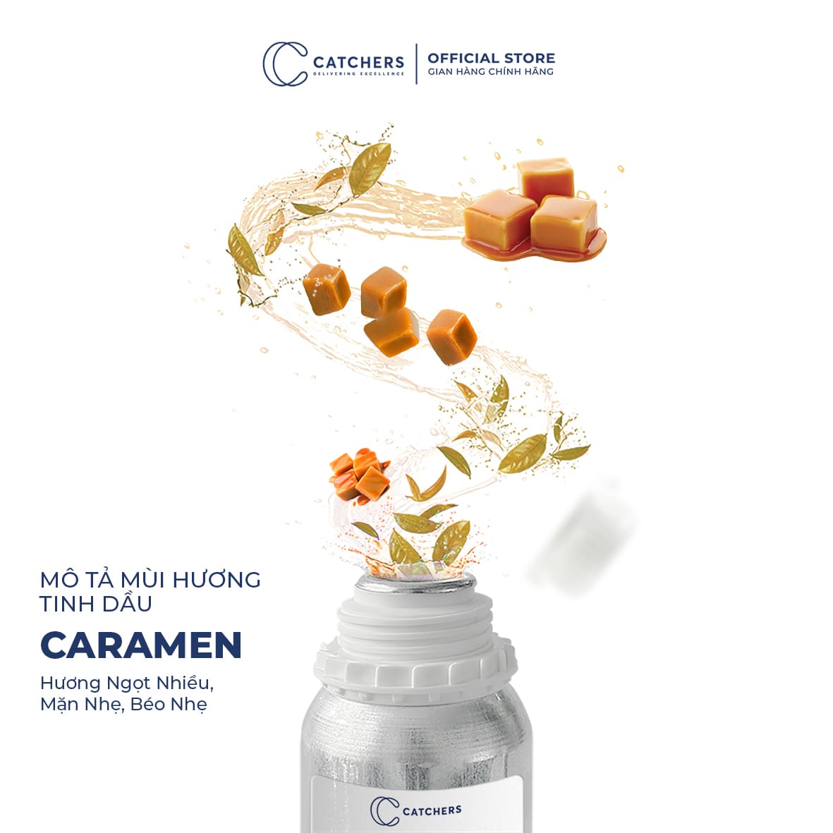 Mô tả mùi hương Tinh dầu Khuếch Tán Caramen