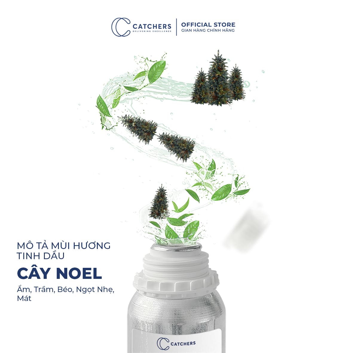 Mô tả mùi hương Tinh Dầu Khuếch Tán Cây Noel