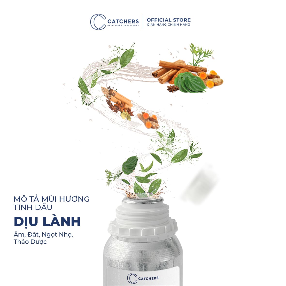 Mô tả mùi hương Tinh Dầu Khuếch Tán Dịu Lành