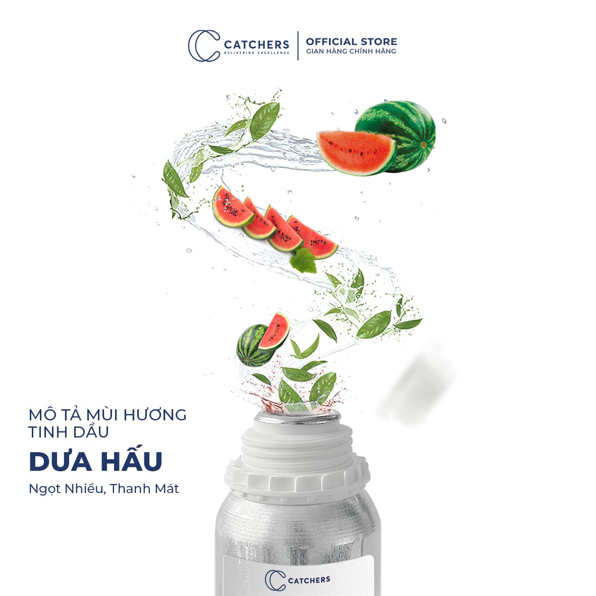 Mô tả mùi hương Tinh dầu Khuếch Tán Dưa Hấu