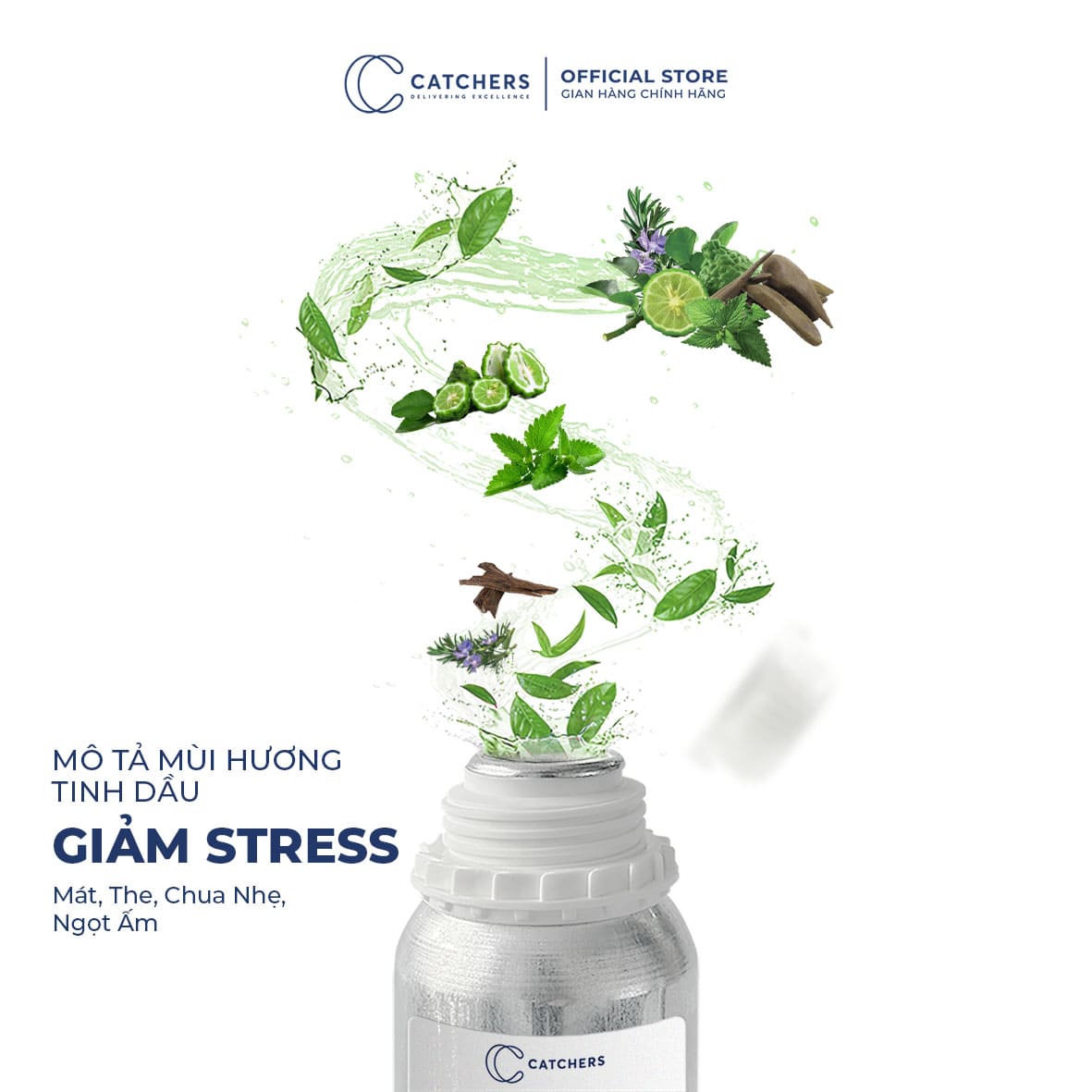 Mô tả mùi hương Tinh Dầu Khuếch Tán Giảm Stress