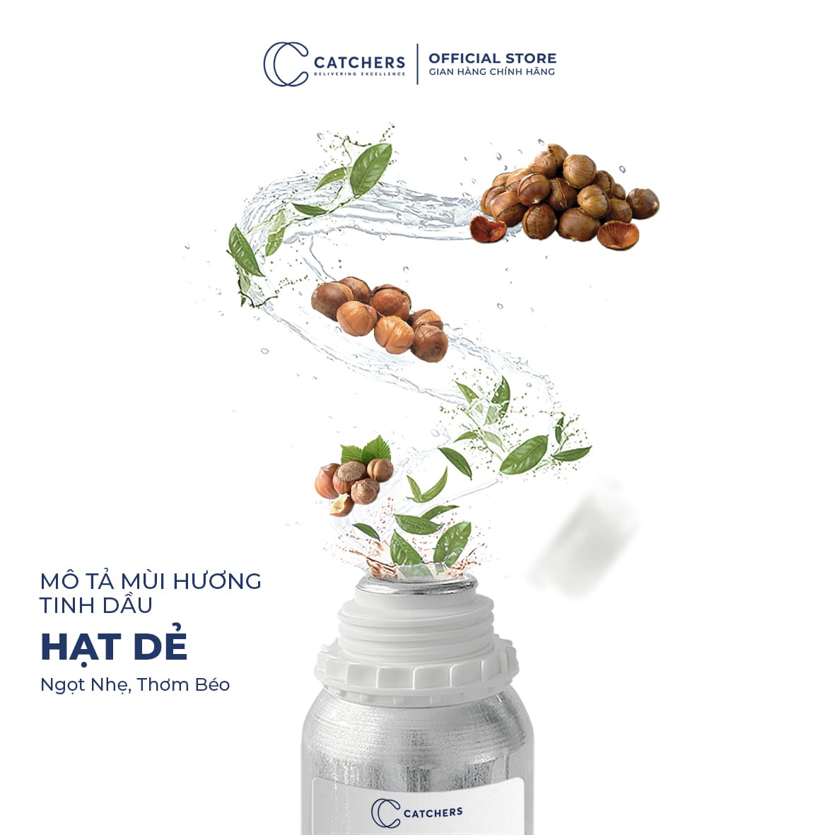 Mô tả mùi hương Tinh dầu Khuếch Tán Hạt Dẻ