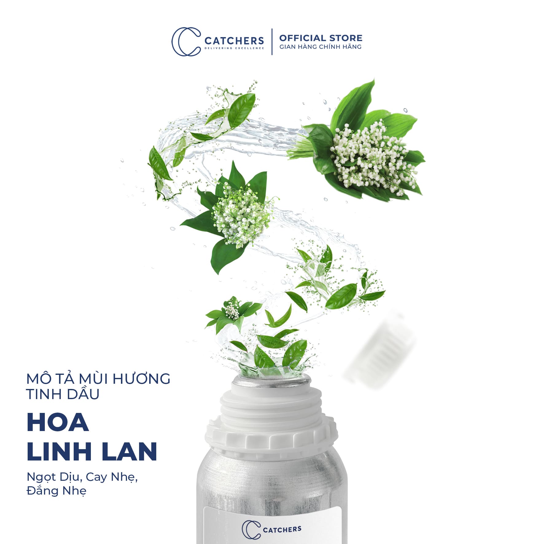 Mô tả mùi hương Tinh dầu Khuếch Tán Hoa Linh Lan
