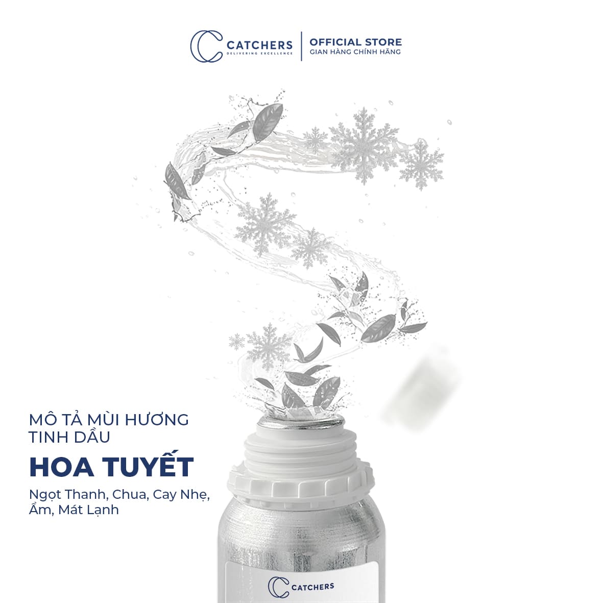 Mô tả mùi hương Tinh Dầu Khuếch Tán Hoa Tuyết