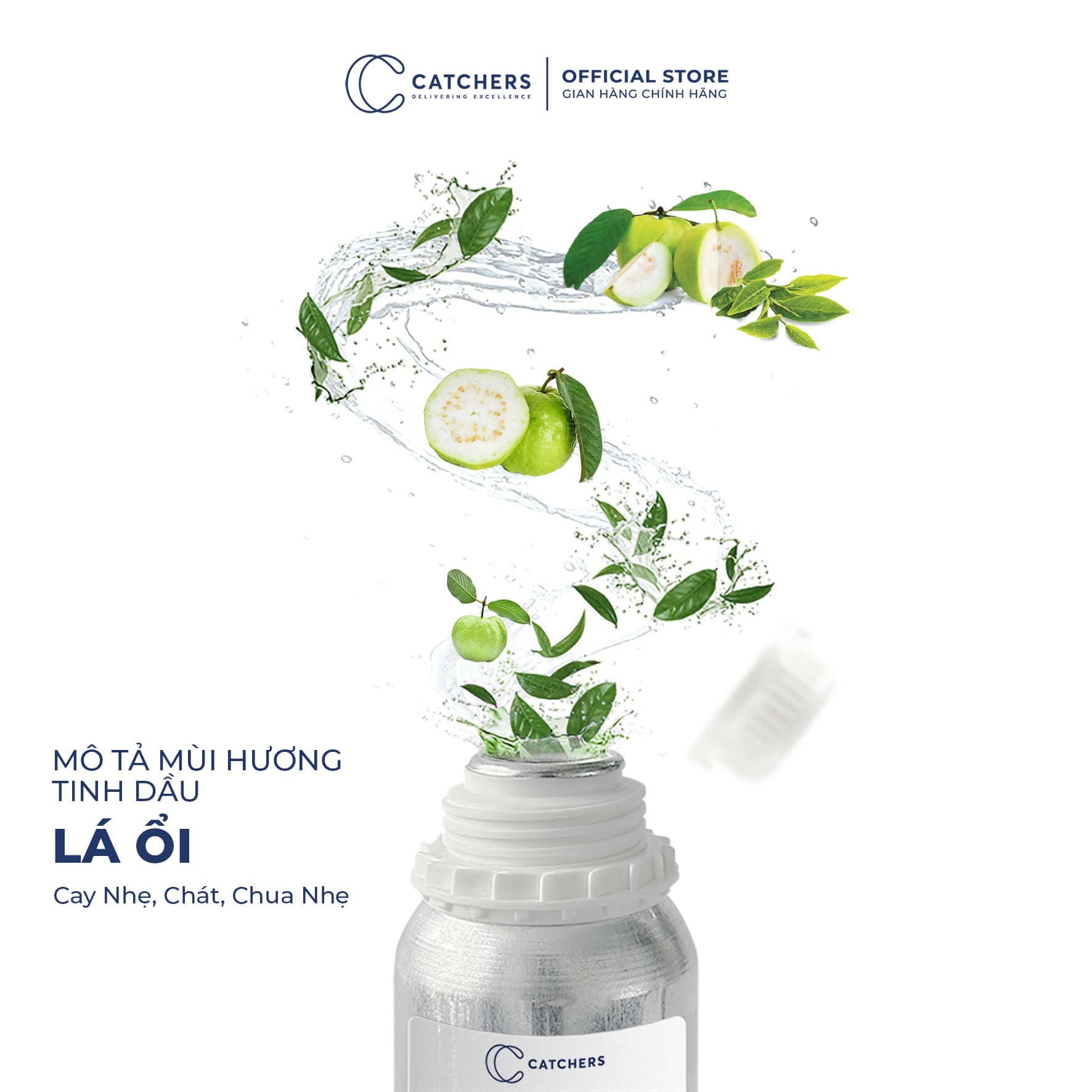 Mô tả mùi hương Tinh dầu Khuếch Tán Lá Ổi