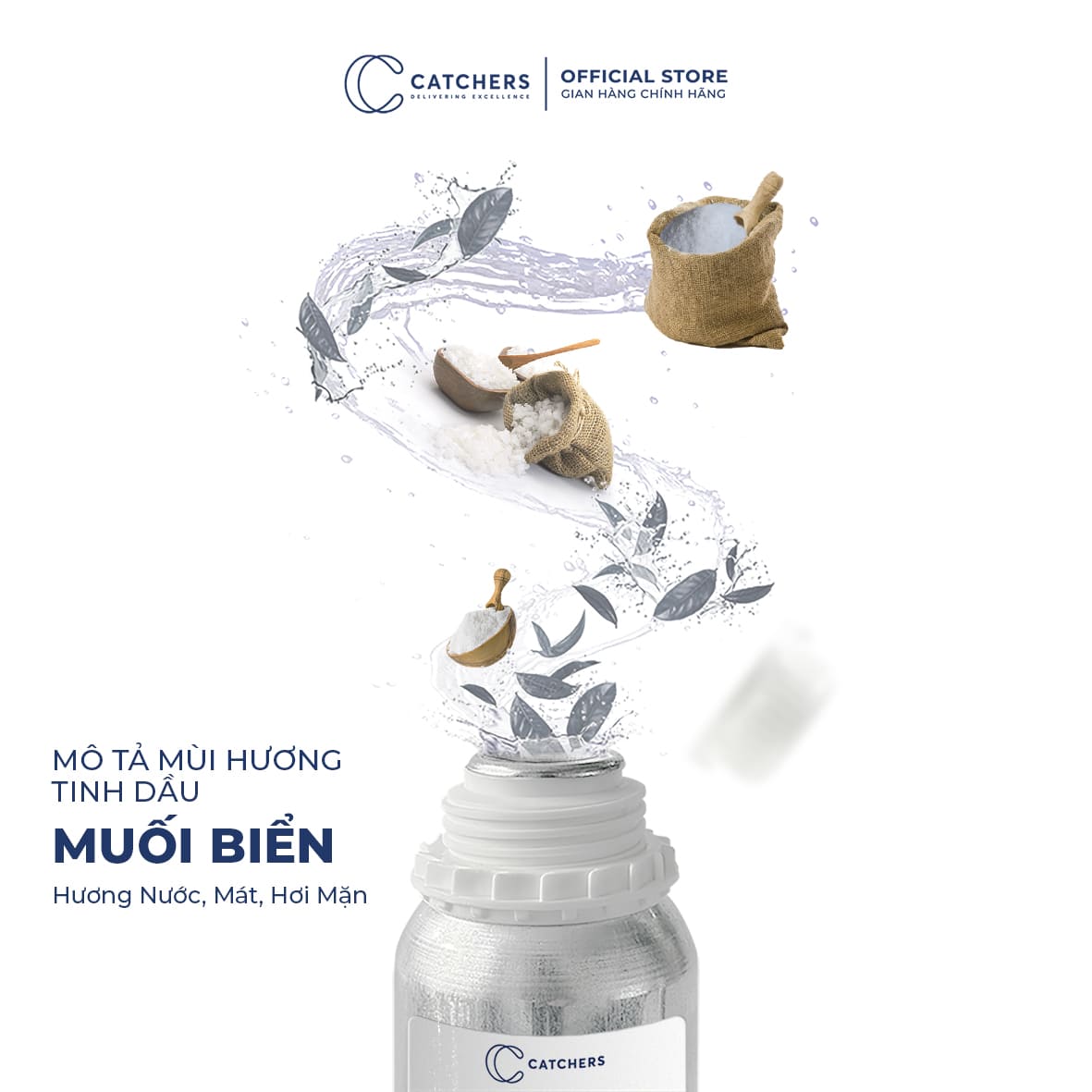 Mô tả mùi hương Tinh dầu Khuếch Tán Muối Biển