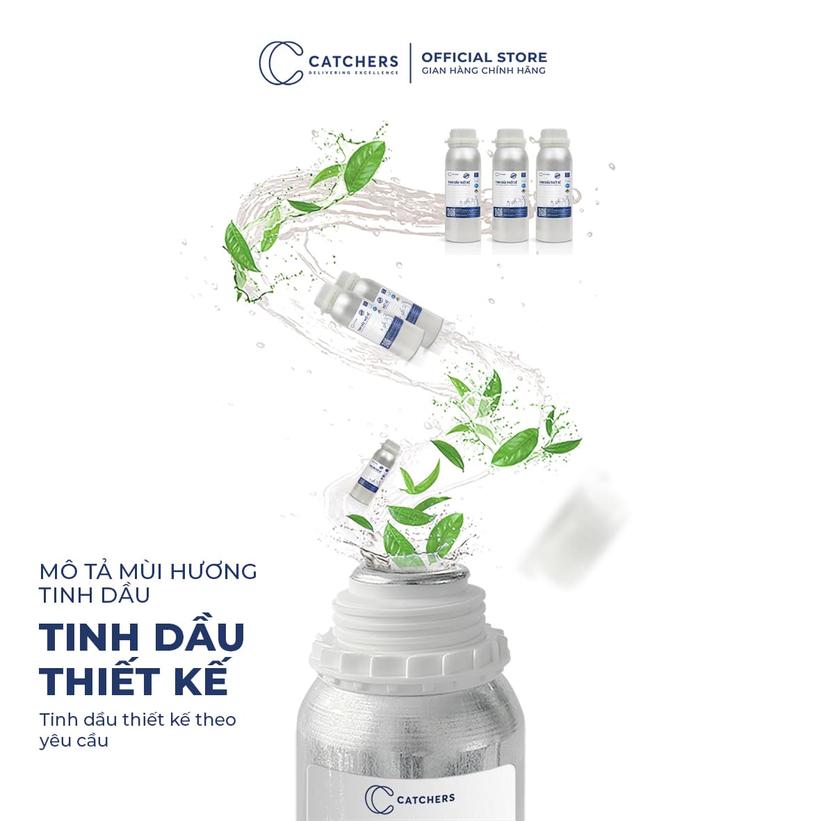 Mô tả mùi hương Tinh dầu Khuếch Tán Thiết Kế