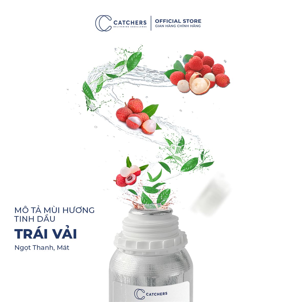 Mô tả mùi hương Tinh dầu Khuếch Tán Trái Vải