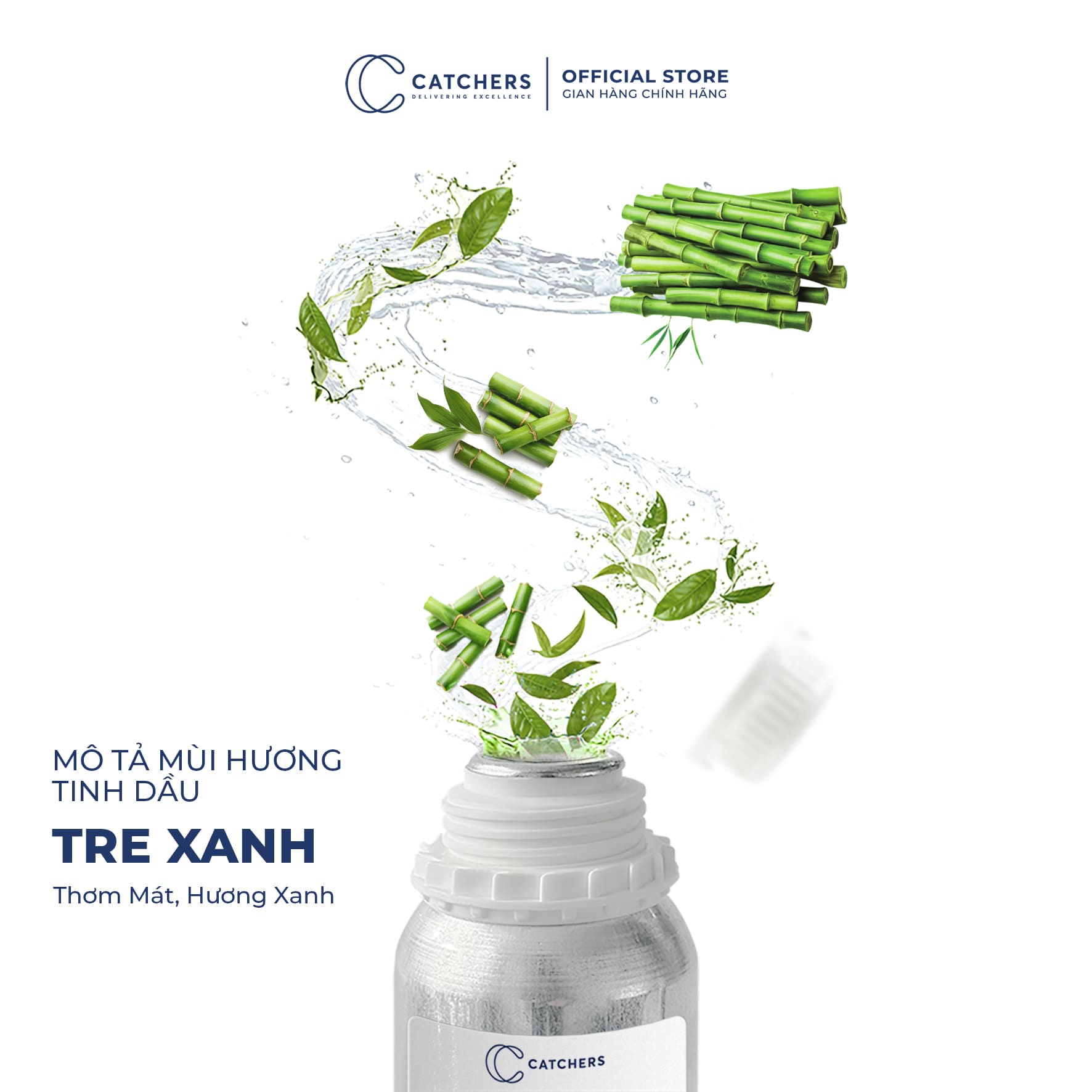 Mô tả mùi hương Tinh dầu Khuếch Tán Tre Xanh