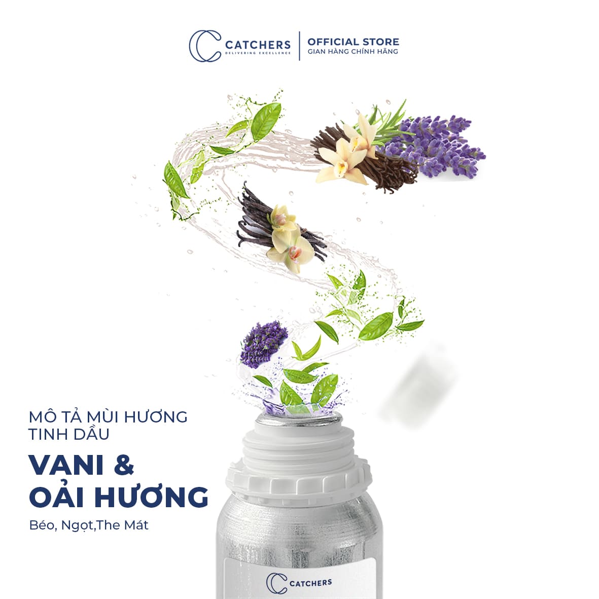 Mô tả mùi hương Tinh Dầu Khuếch Tán Vani & Oải Hương