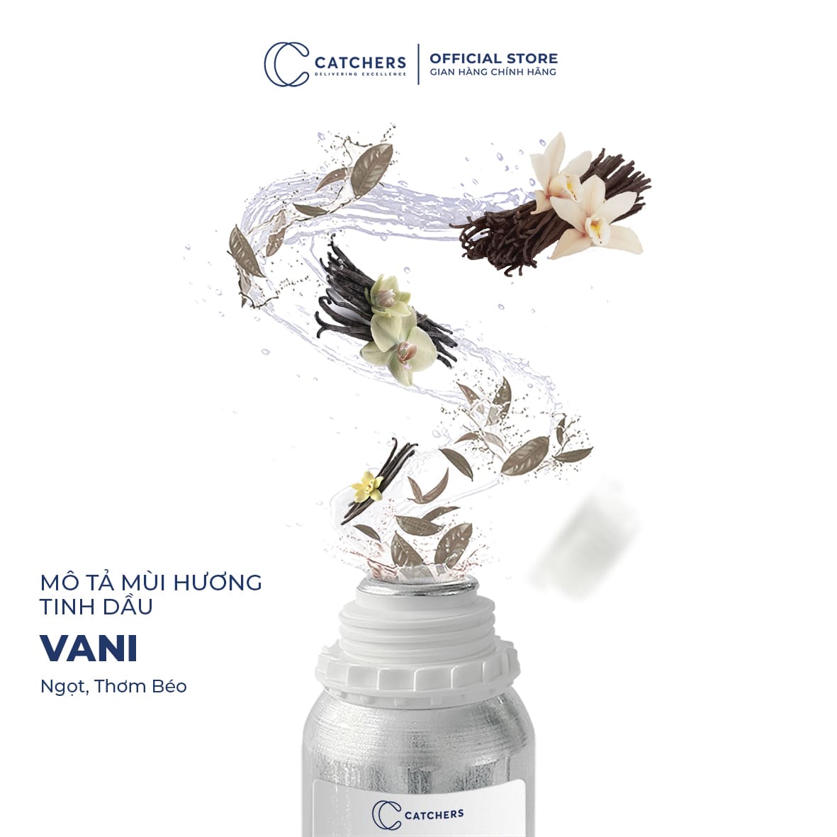 Mô tả mùi hương Tinh dầu Khuếch Tán Vani