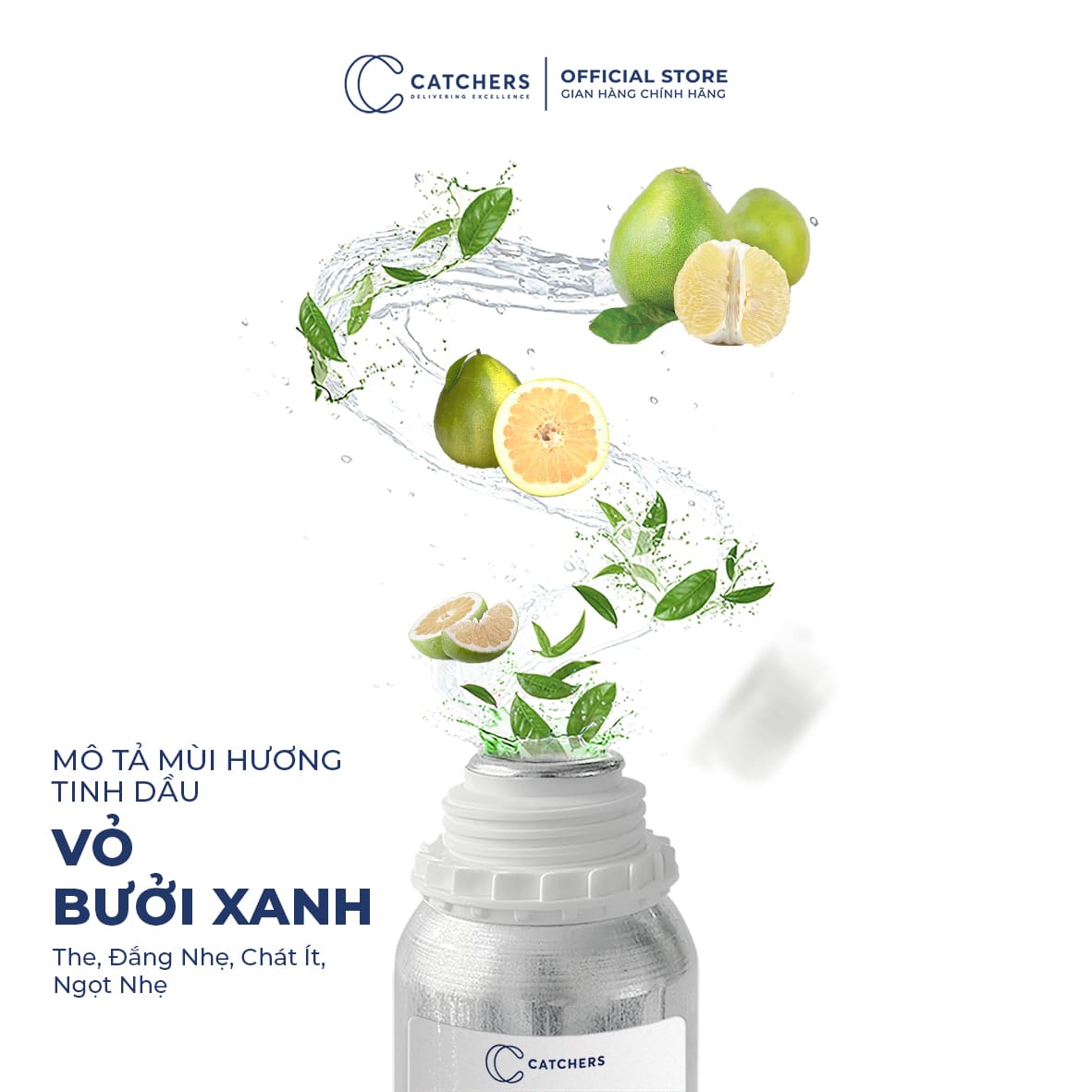 Mô tả mùi hương Tinh dầu Khuếch Tán Vỏ Bưởi Xanh