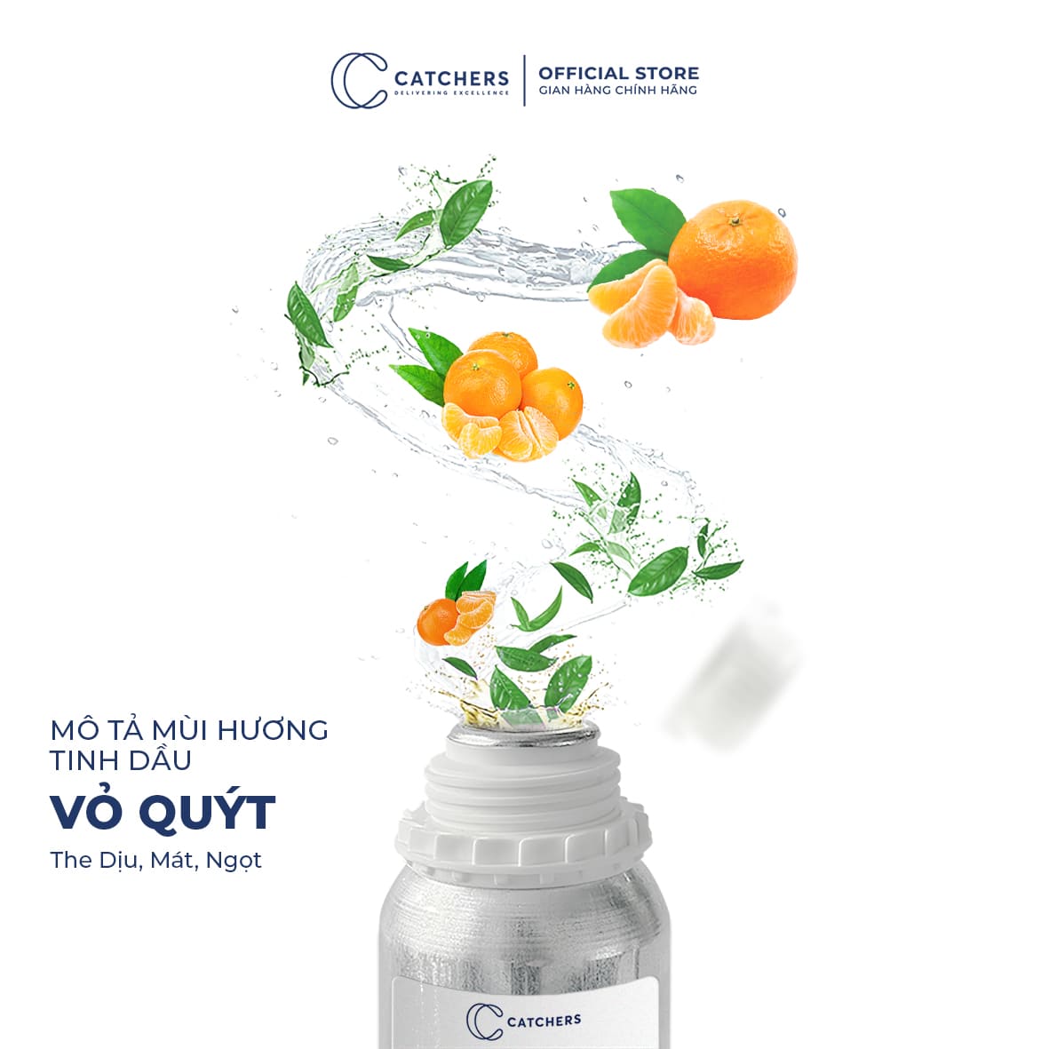 Mô tả mùi hương Tinh dầu Khuếch Tán Vỏ Quýt