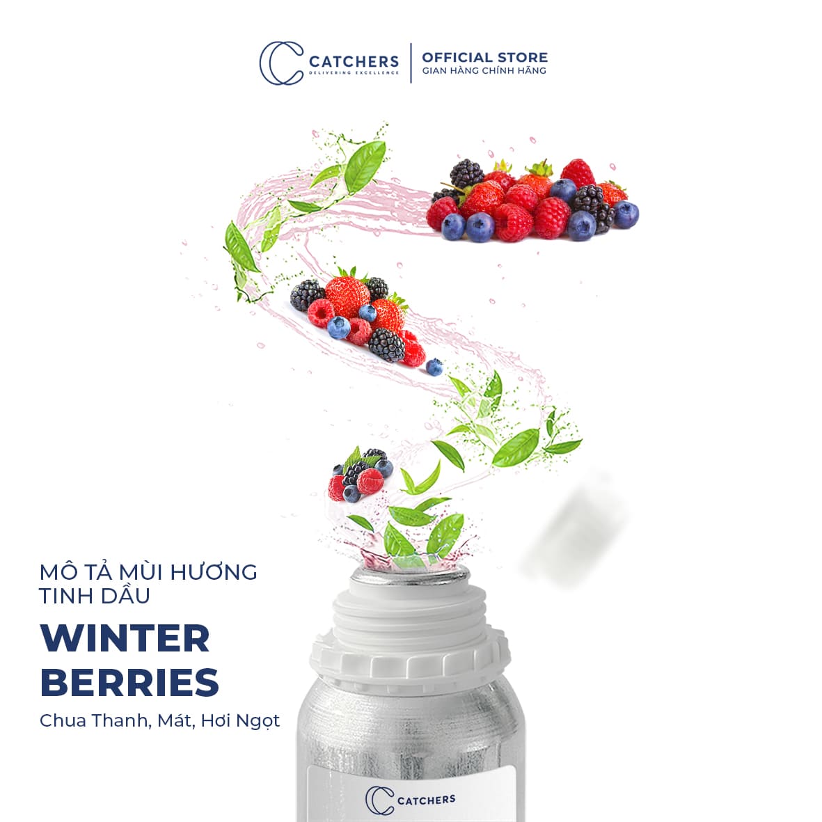 Mô tả mùi hương Tinh Dầu Khuếch Tán Winter Berries