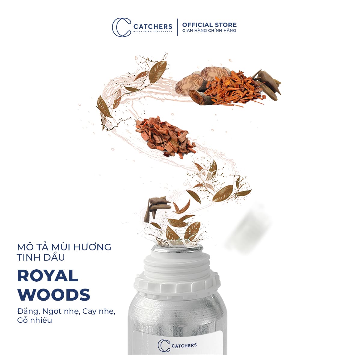 Mô tả mùi hương Tinh dầu Royal Woods