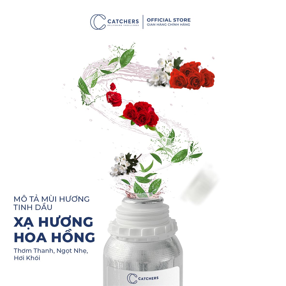 Mô tả mùi hương Tinh dầu Xạ Hương Hoa Hồng