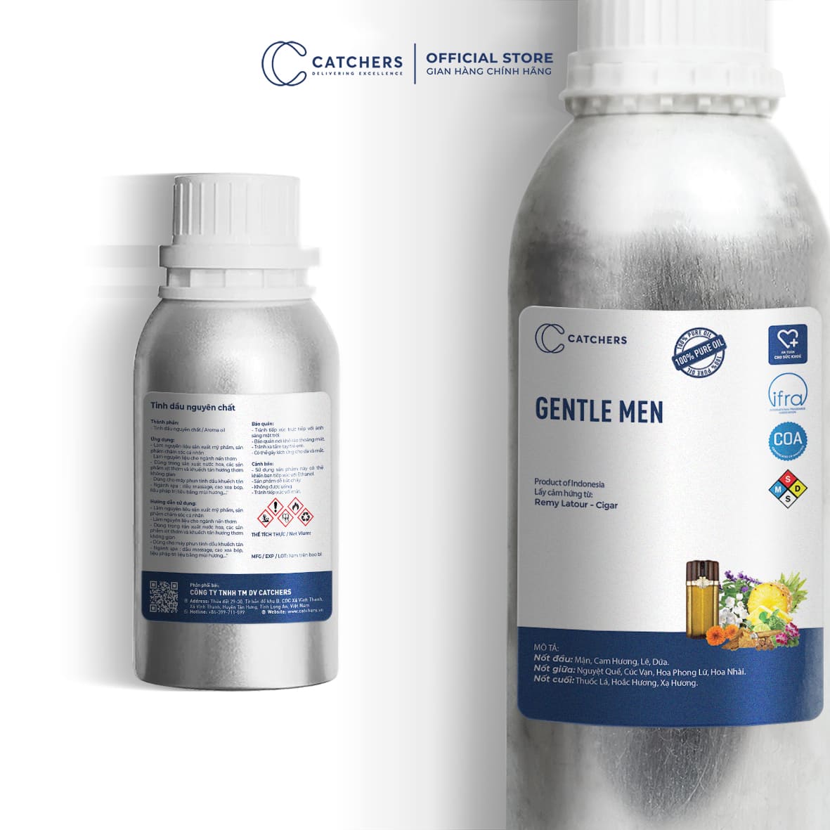 Tinh Dầu Gốc Nước Hoa Gentle Men