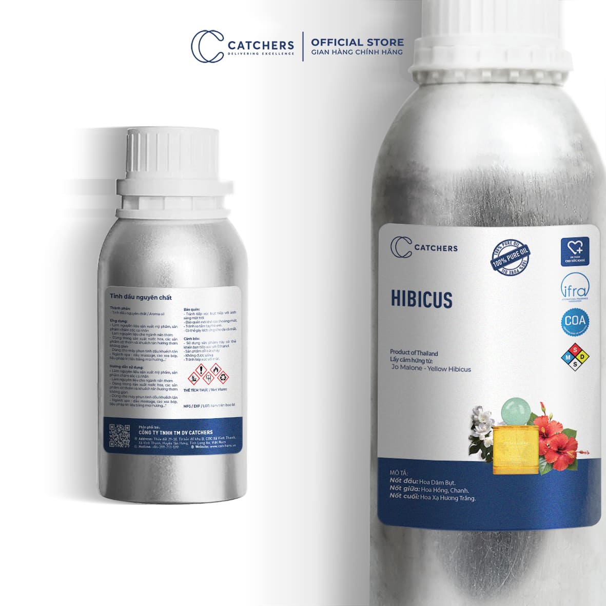 Tinh Dầu Gốc Nước Hoa Hibicus