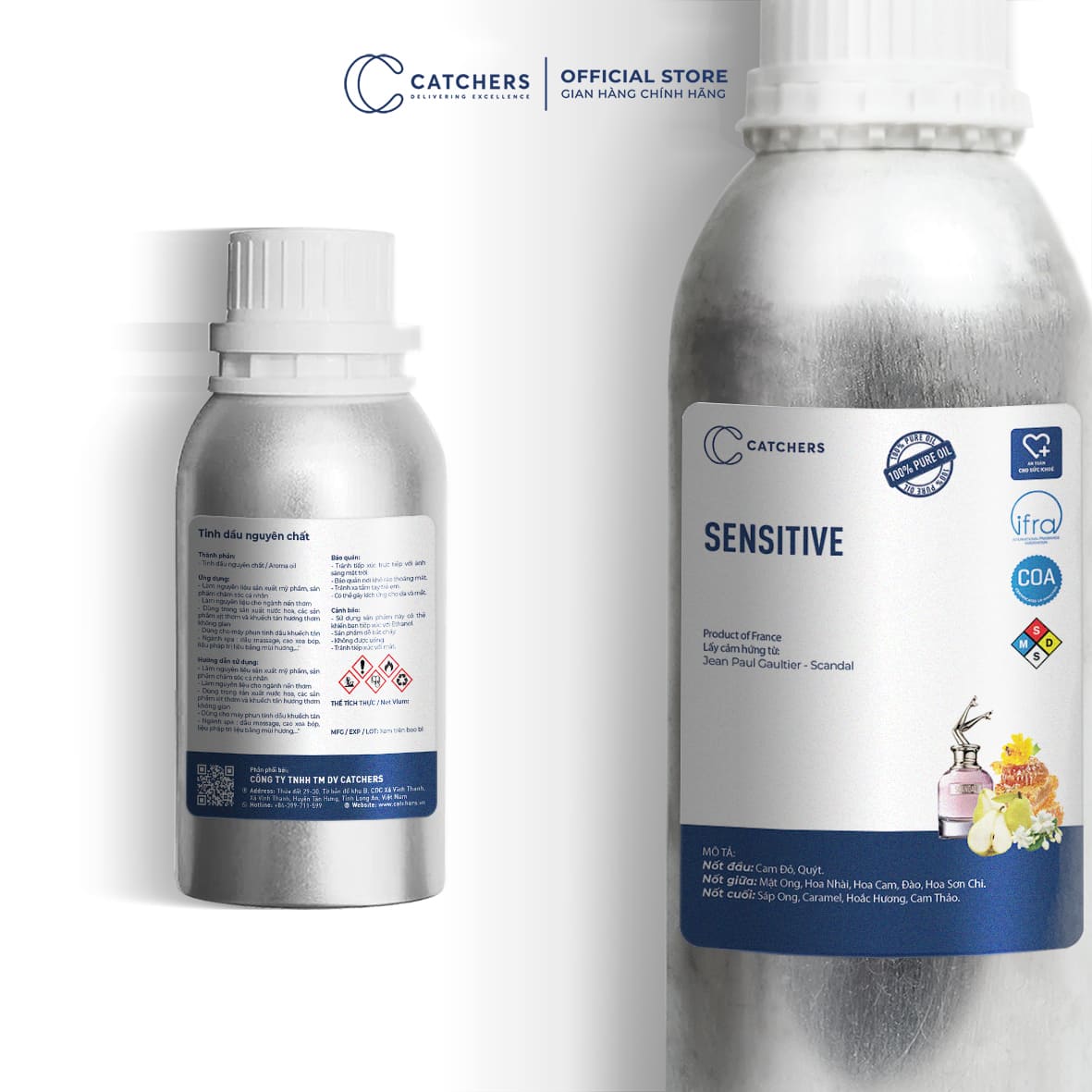 Tinh Dầu Gốc Nước Hoa Sensitive