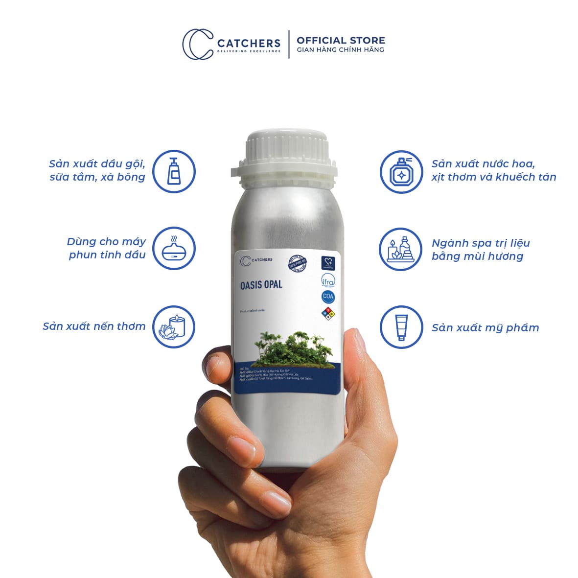 Công dụng của Tinh Dầu Oasis Opal